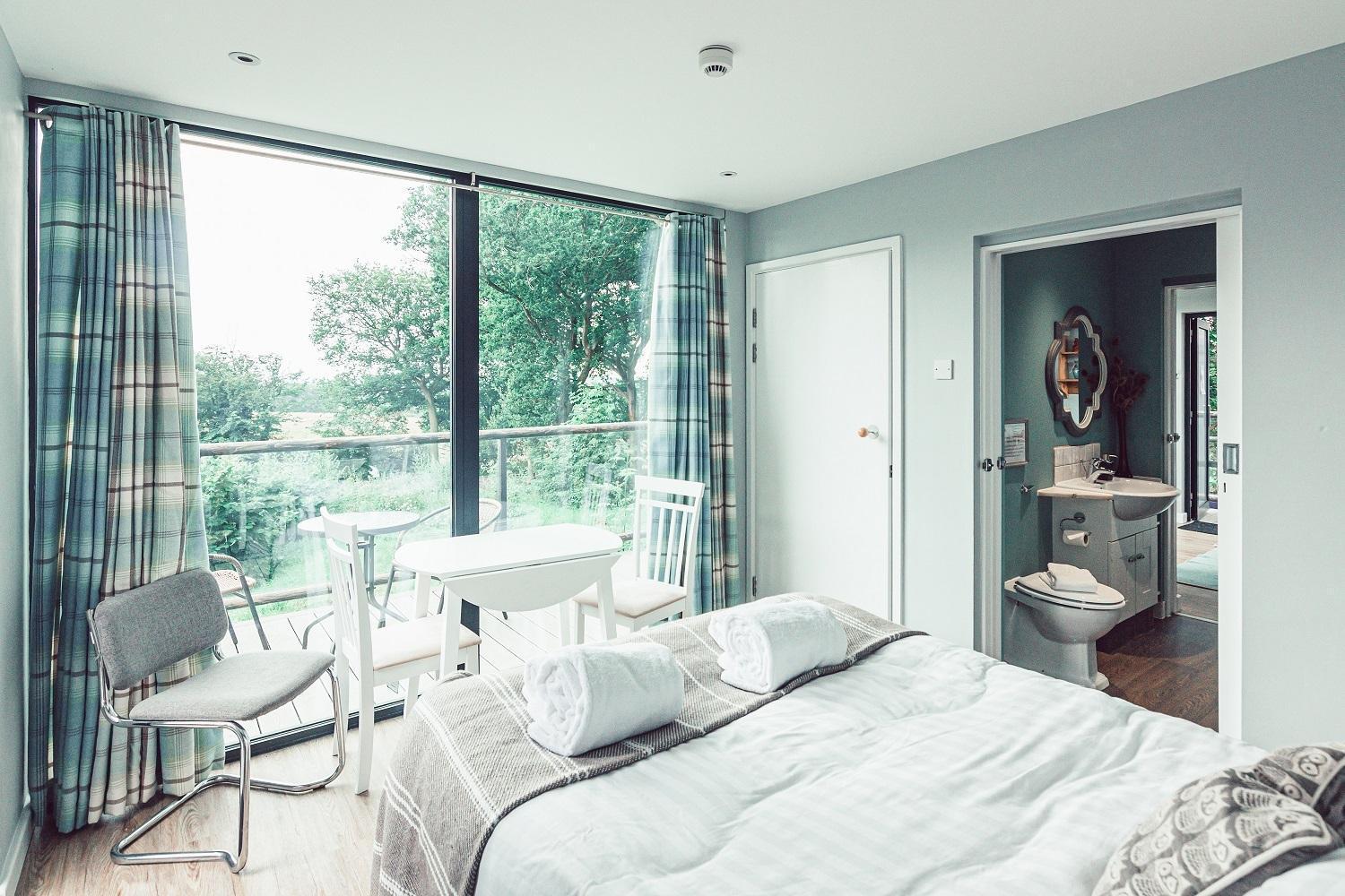 Clophill Eco Lodges Bilik gambar