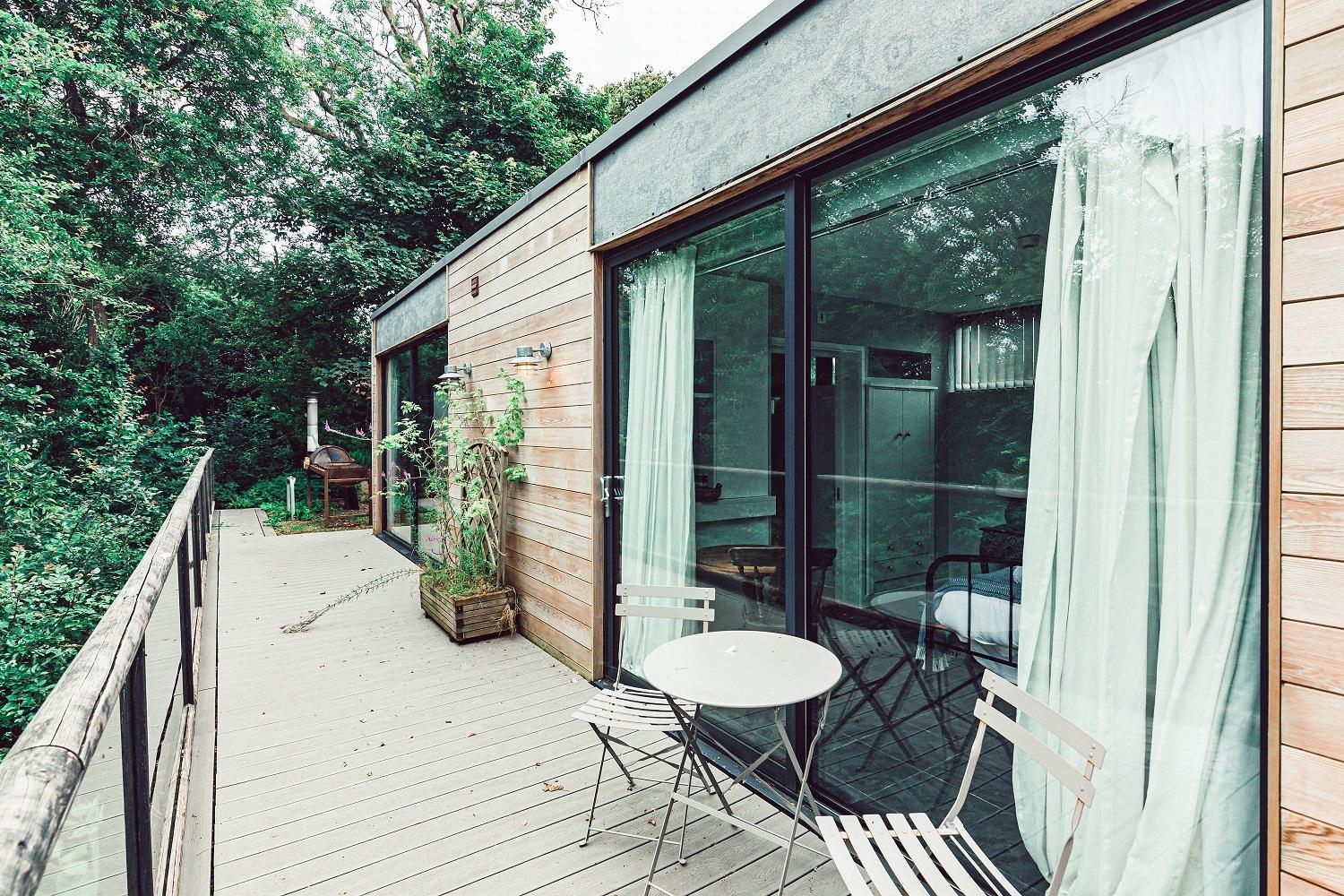 Clophill Eco Lodges Bilik gambar